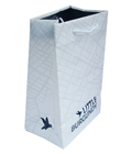 Little Burgundy Plastic Shopping Bag